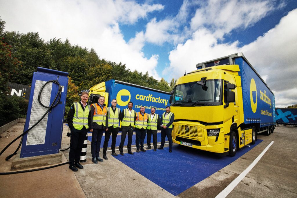 Expect Distribution management team at launch of first eFREIGHT acquired eHGV